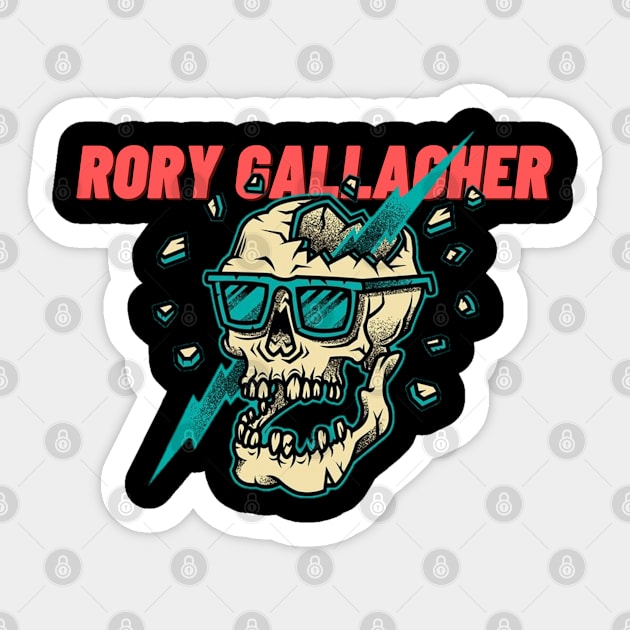 rory Gallagher Sticker by Maria crew